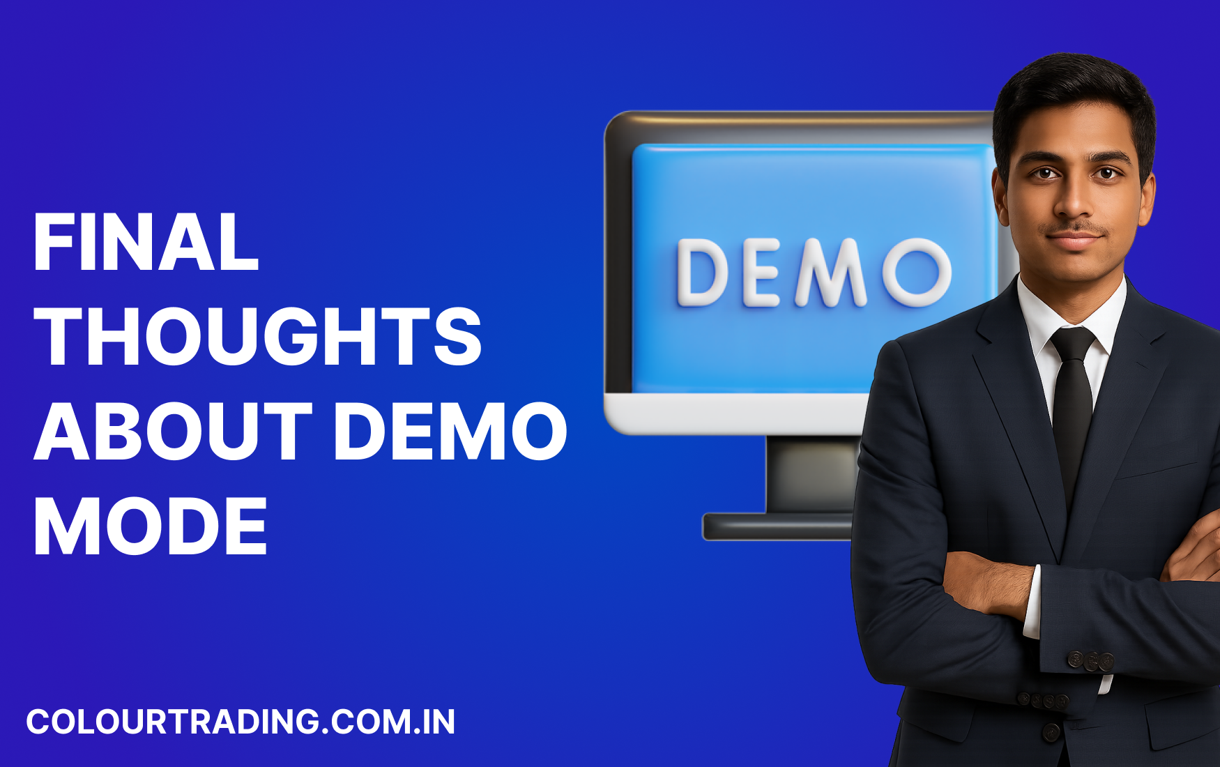 Summary card showing practice, test, and play icons for the demo